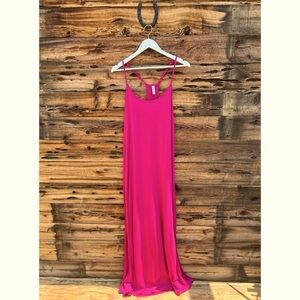 XHILARATION | Pink Halter Sleeveless Maxi Dress XXL